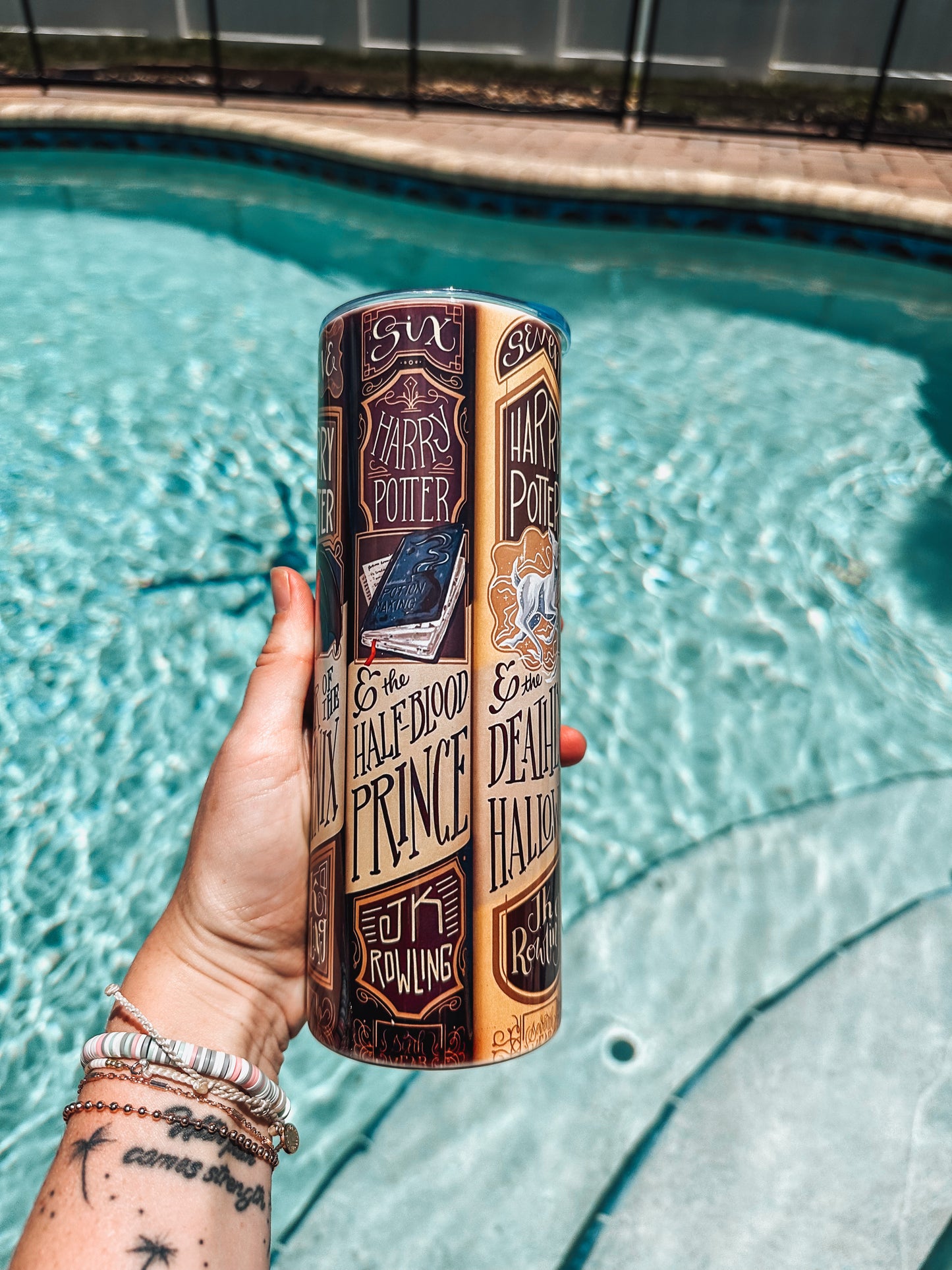 Potter Books Tumbler