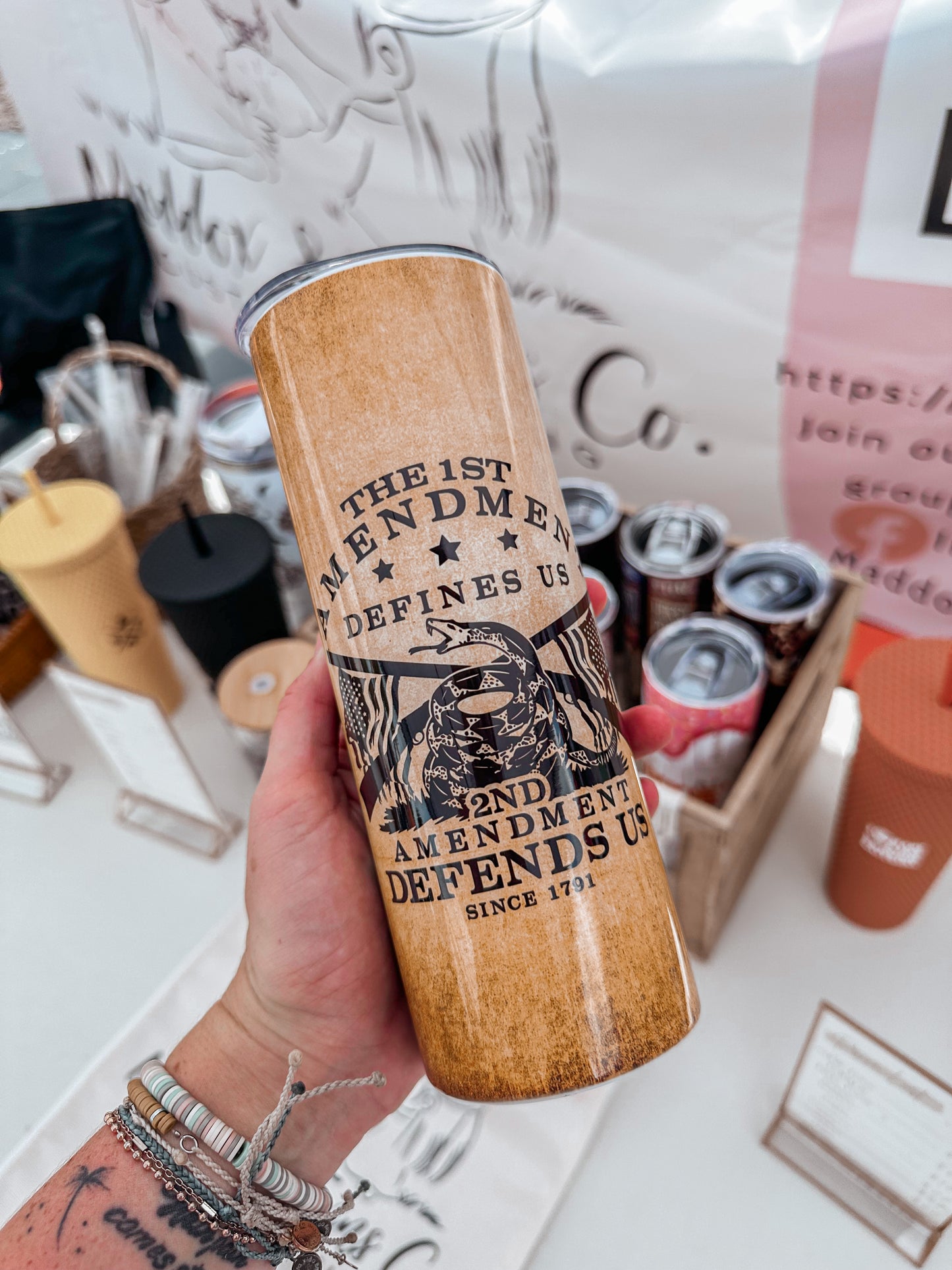 2nd Amendment Tumbler 20oz