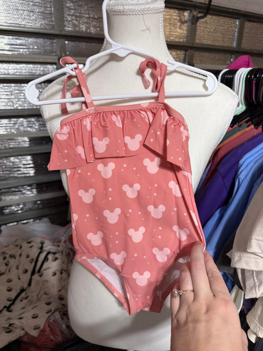 Mickey Head Girls Bathingsuit
