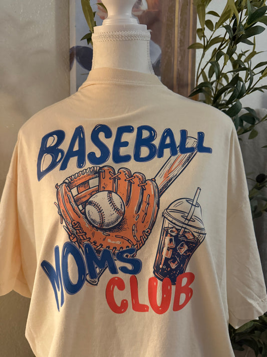 Baseball Moms Club Tee ⚾️