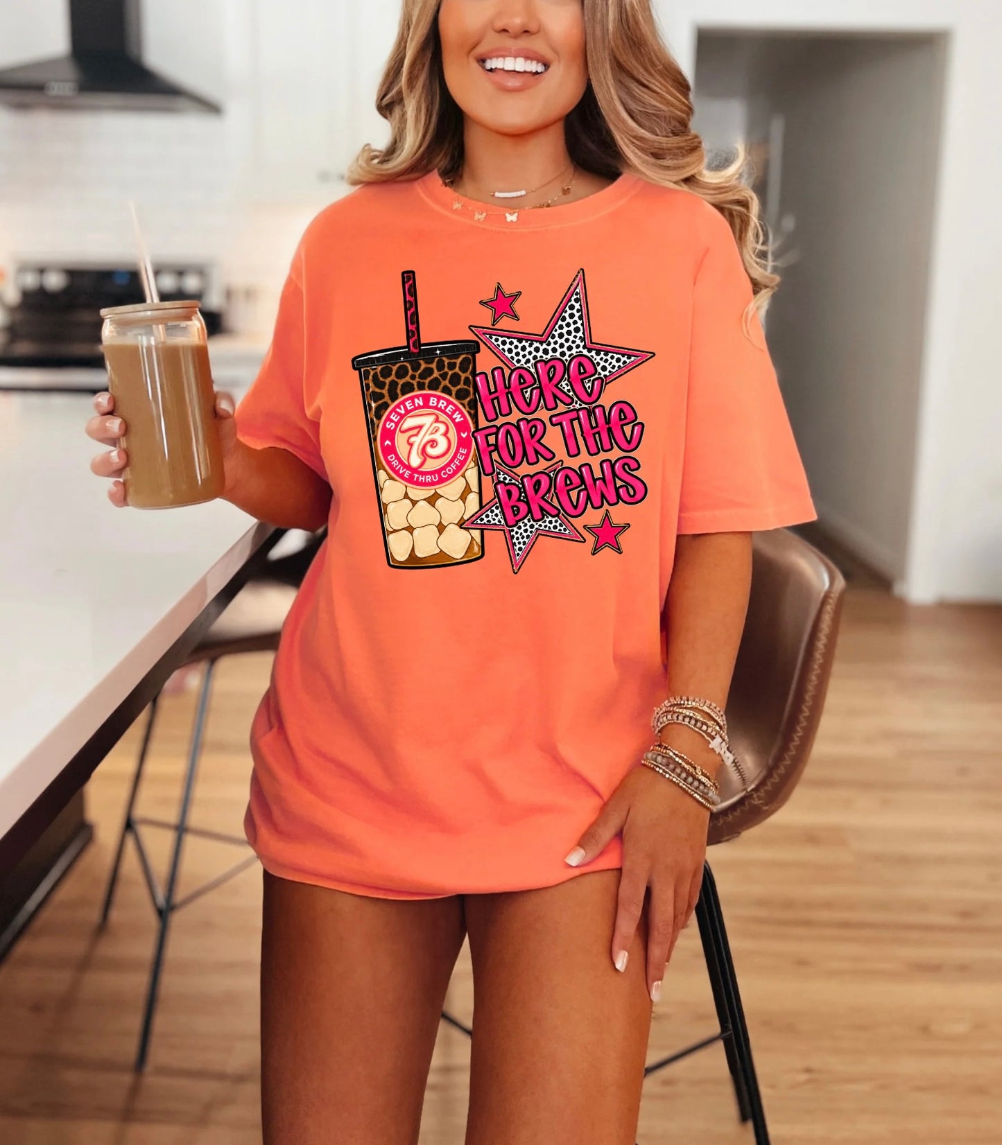 Here For The Brews Tee ☕️