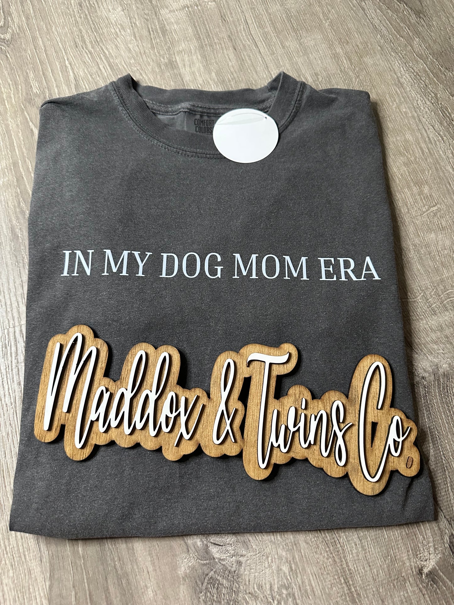 In my DOG MOM ERA Tee