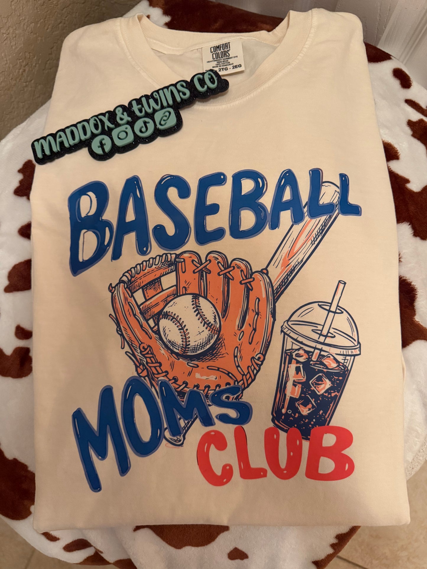 Baseball Moms Club Tee ⚾️