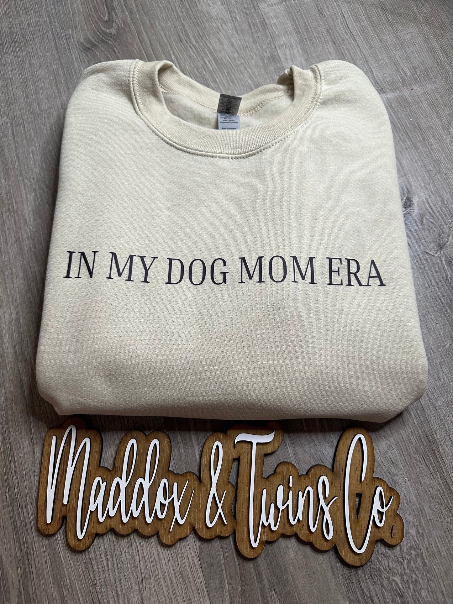In my DOG MOM ERA Tee