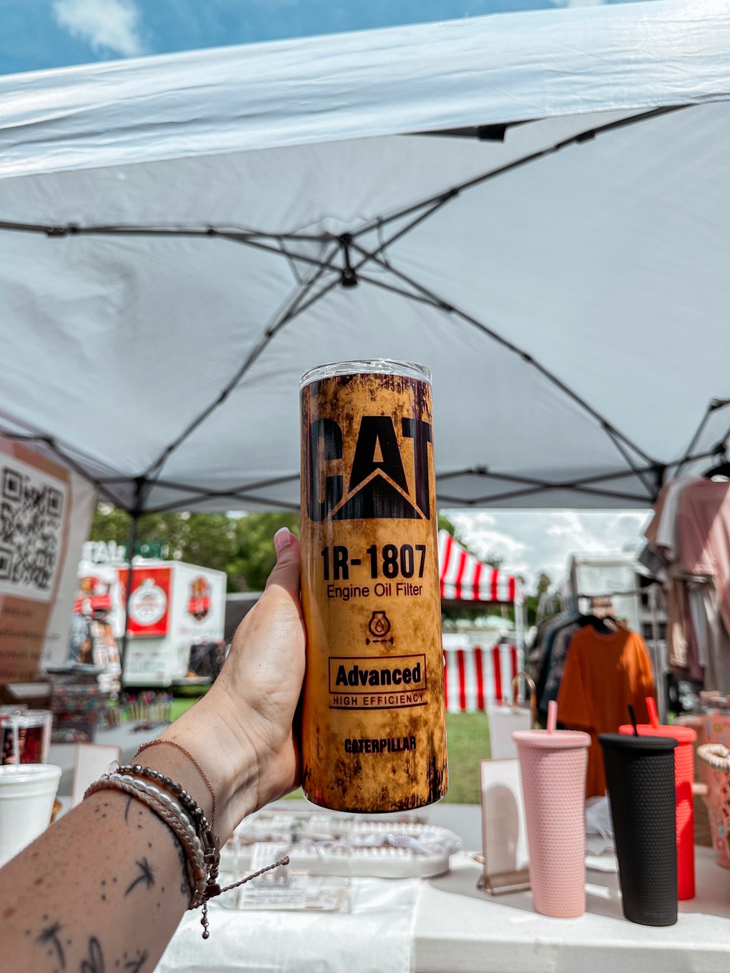 CAT Filter 20oz Tumbler