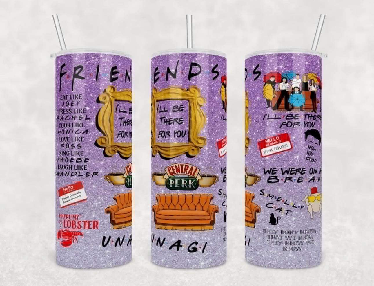 FRIENDS tumblers!