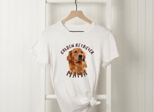 Golden Retriever Mama Tee