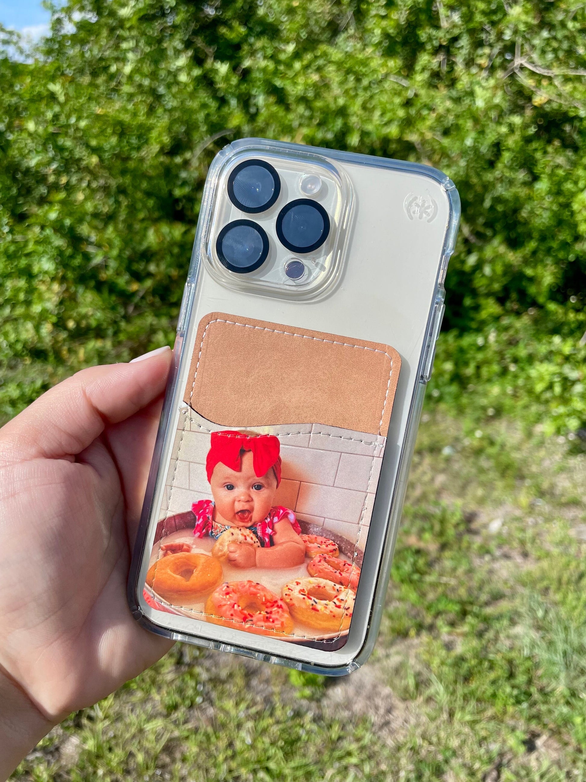 Custom Phone Card Holder